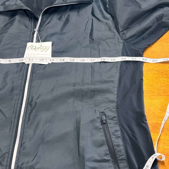 EQology by SmartPak XXL Black Full Zip Athletic Lightweight Jacket‎ Equestrian - Picture 12 of 16